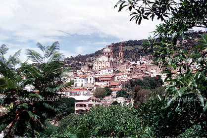 Taxco, Hillside, Houses, Homes