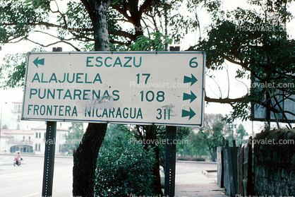 Escazu, Alajuela, Puntarenas