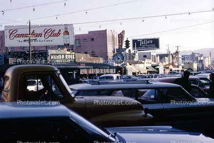 Canadian Club, Tello's, Mambo Rock, Cars, automobile, vehicles, 1960s