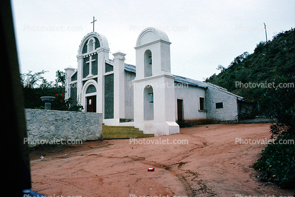 Church Building in Mazatlan, Cross, Sinaloa, October 1976, 1970s