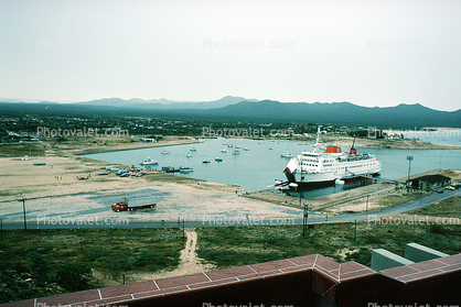 Ferry Boat, Ship, Mazatlan, Sinaloa, October 1976, 1970s