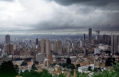 Cityscape, buildings, skyline, Bogota, city