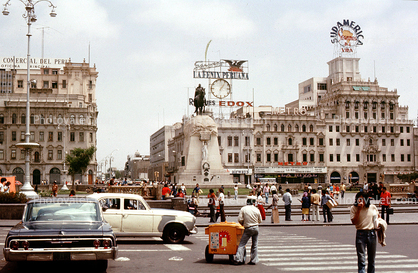 Cars, Lima, 1960s