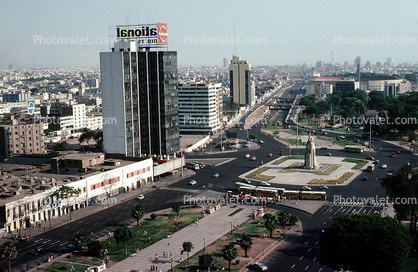 Monumento a Miguel Grau (Lima), Road, Building, skyline, Lima
