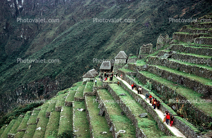 Machu Picchu, (Quechua: Machu Pikchu) ? "Old Mountain", landmark