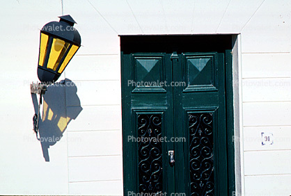 outdoor Lamp, Door, Entrance, Entryway, Colonia