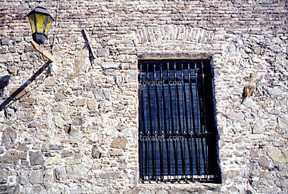 Lamp, Rock Wall, Window, Buildings, Colonia