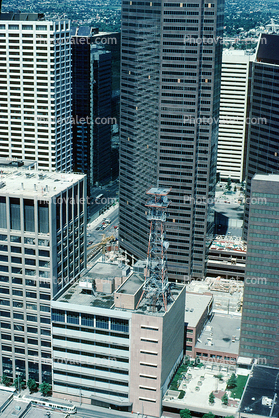 Buildings, skyscraper, Calgary