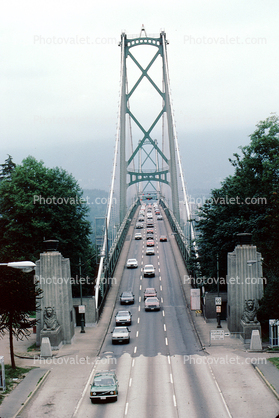 Lions Gate Bridge, Suspension Bridge, West Vancouver, First Narrows Bridge, Highway 99/1A