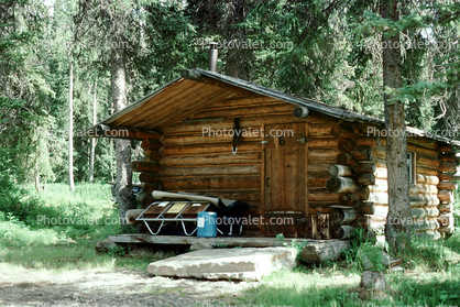 Log Cabin, Tatogga Lake Resort, British Columbia