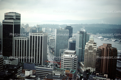 Buildings, Downtown, Skyscraper, Vancouver
