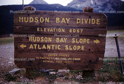 Hudson Bay Divide, Continental Divide