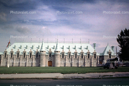 Turret Entrance, Armory Building, Ottawa, Castle, July 1964