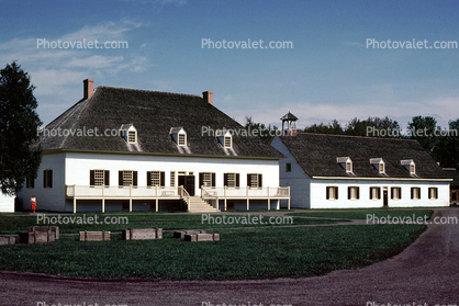 Housing, Buildings, Old Fort William, August 1983