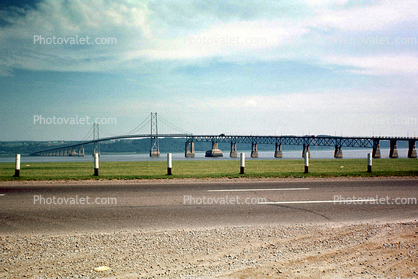 Isle of Orleans Bridge, Gaspe, June 1964, 1960s