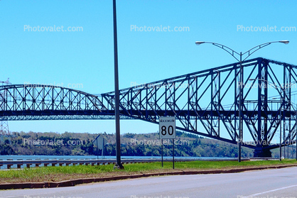 Quebec Bridge, Pont de Quebec, Saint Lawrence River