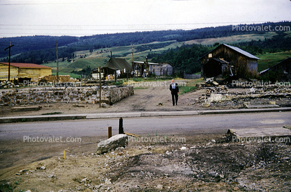 Ruins, Saint Urbane, 1952, 1950s
