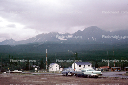 Housing, Cars, Oldsmobile, Mountains, Forest
