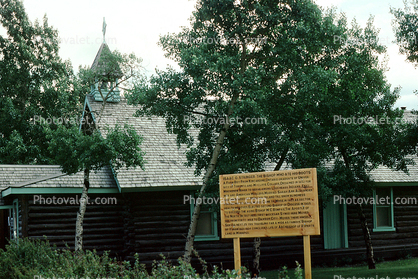Church, Log Cabin, Whitehorse