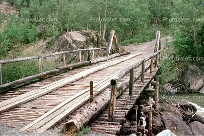 Canyon Creek Bridge, Wooden