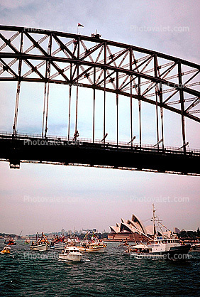 Sydney Harbor Bridge, Steel Through Arch Bridge
