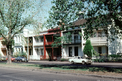 Carlton, Buildings, houses, homes, April 1982
