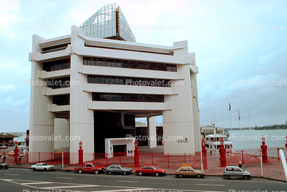 Cars, Landmark building, Wellington