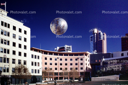 globe, sphere, Buildings, Wellington