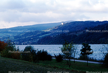 River, lake, castle