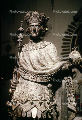 Bronze Statue of King Arthur, Innsbruck Cathedral