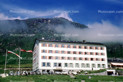 Hotel, Building, Tyrol, Alps
