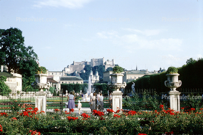 Palace Garden, Hohensalzburg Castle, Salzburg