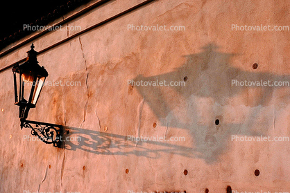 Sunset Shadow, lamp, wall, Sunclipse