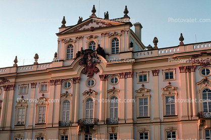 Statue, Hradcany, Castle, Prague