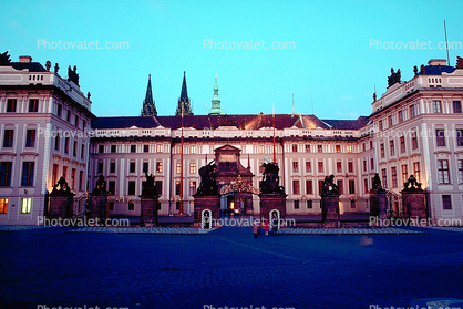 Hradcany, Castle Prague, Mathias Gate