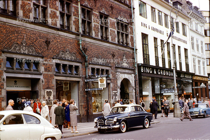 Buildings, cars, Copenhagen