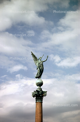 Angel Of Peace Statue, Copenhagen, November 1968