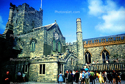 Saint Michael's Mount, Cornwall, England, 1965, 1960s