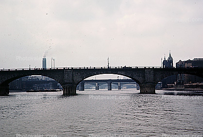 River Thames, London, 1950s