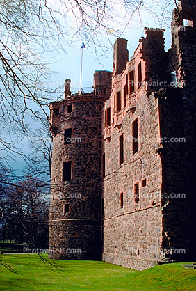 Huntly Castle, Town Square, landmark, Scotland