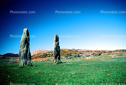 Rock, Stone, Monolith, Holy Island, Wales