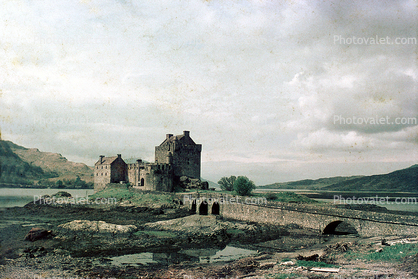 Eilean Donon Castle, Isle of Skye, Scotland, ruin