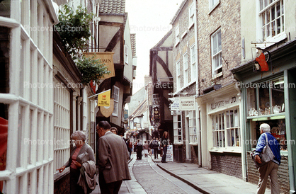 alley, alleyway, York, England