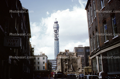 British Telecom Communication Tower, London, Radio Tower, landmark