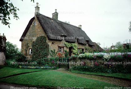 Cotswald, Cottage, Home, Unique, Stone Wall, England