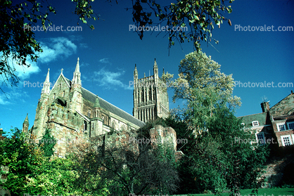 Worcester Cathedral, Cathedral Church of Christ and the Blessed Virgin Mary, County, Worcestershire, England