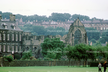 Ruins, Church, Cathedral, Hills, Scotland