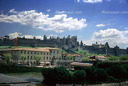 Castle, royalty, mansion, palace, building, Chateau, Citadel, 1960s
