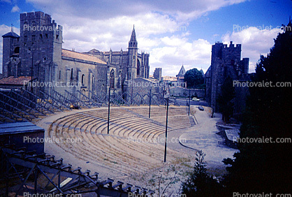 amphitheater, May 1967, 1960s