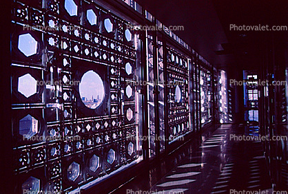 square window, aperture, Institut du Monde Arabe, Arab World Institute, Parisian museum